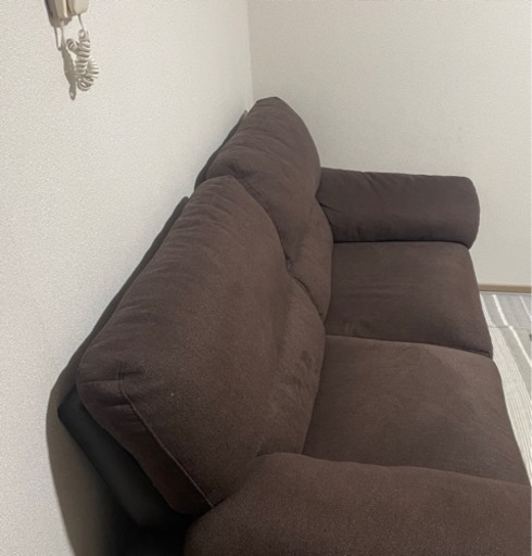 [再度値下げしました]2人掛け用ソファ