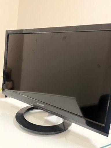 液晶カラーテレビ　ブラック　SHARP 19V