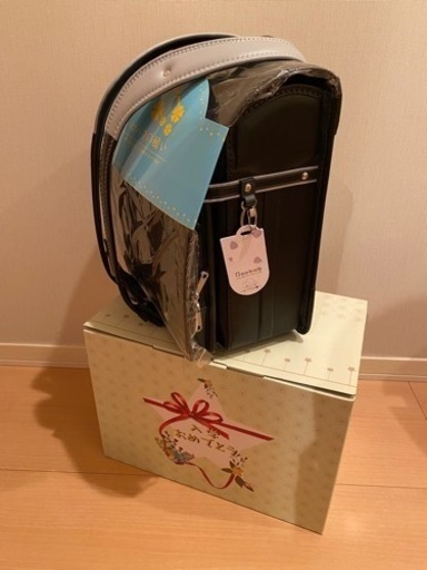 新品！ランドセル 防水加工  A4フラットファイル対応 特典付き ブラック