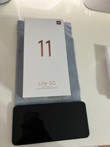 【中古美品-SIMフリー】mi 11 lite 5g ミントグリーン 128G