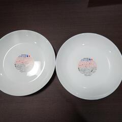 白いお皿２枚組　４月末迄!!