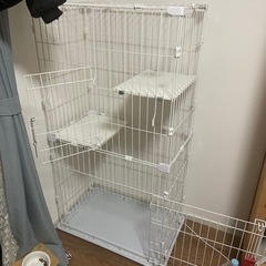【決定】アイリスオーヤマ　キャットケージ