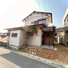 🉐3月末までフリーレント★初期費用ゼロ★庭付き一戸建！駐車場、倉...