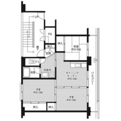 🌺入居初期費用2万円🌺ＪＲ常磐線/石岡駅 歩10分⭐️石岡市⭐️3DK⭐️鉄筋コン⭐️敷地内駐車場有⭐️フリーレント1ヶ月⭐️ - 石岡市
