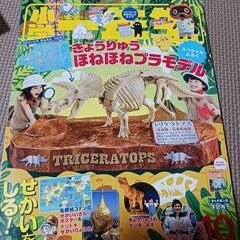 恐竜プラモデル付きです！の画像