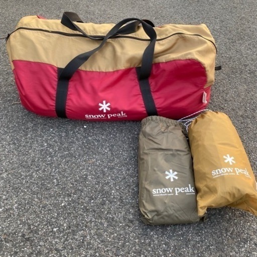 美品 peak メッシュシェルター　トンネル、シールドルーフセット