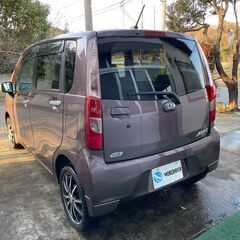 禁煙車　検2年付き　7.6万Km　平成23年ムーヴXリミテッド　プッシュ　ナビ　TV　Bカメラ　社外15AWの画像