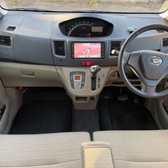 禁煙車　検2年付き　7.6万Km　平成23年ムーヴXリミテッド　プッシュ　ナビ　TV　Bカメラ　社外15AWの画像