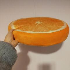 【取引中】約４０cmのみかんクッションの画像