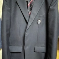 英藍高校 制服 男子ブレザー 古着