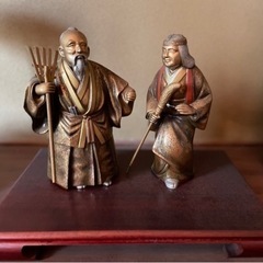 共白髪　オブジェ　骨董品