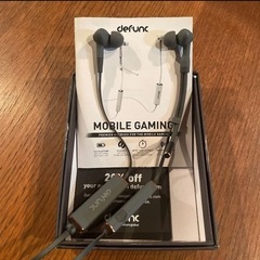 【値下げ】defuncワイヤレスゲーミングイヤホンMobileGamingEarbudsの画像