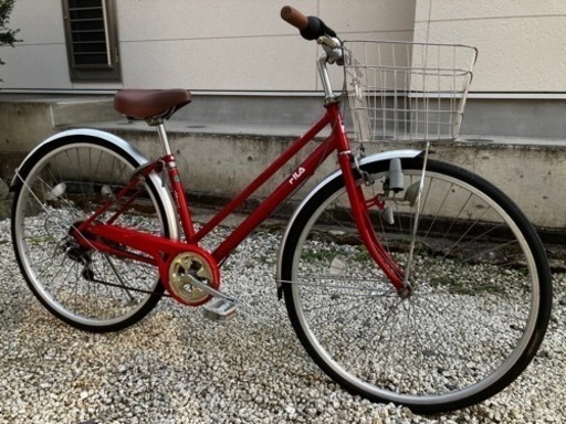 433、FILAシティサイクル27インチ(レッド)