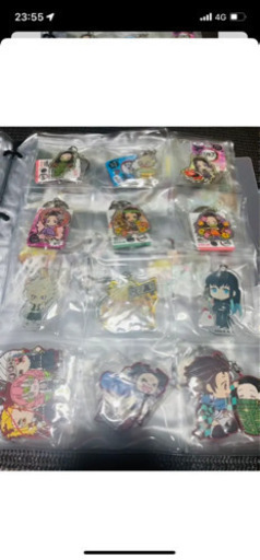 鬼滅の刃　キーホルダー等まとめ売り　ファイリングセット