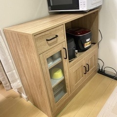 Plum レンジ台 食器棚