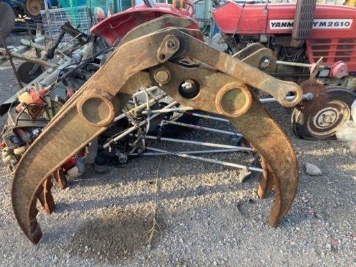 ミニショベル用ハサミ