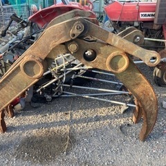 ミニショベル用ハサミ