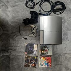 【初期化済】プレイステーション3(CECHH00)40GB　ソフ...