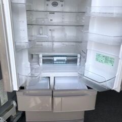 配送可能　日立 HITACHI R-F440F( T) [Fシリーズ 真空チルド （517L・フレンチドア） 6ドア ソフトブラウン] の画像