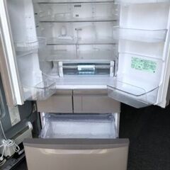 配送可能　日立 HITACHI R-F440F( T) [Fシリーズ 真空チルド （517L・フレンチドア） 6ドア ソフトブラウン] の画像