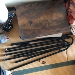 アイアン　A型ハンガーラック(スウィン ブラック) 商品コード 8562072の画像