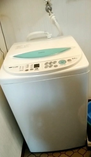 値下げ❗️SANYO⭐️洗濯機6.0kg❗️引き取り優先
