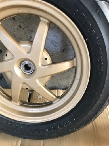 終了します‼️ホンダデュオ用アルミホイール&フロントフォーク 【公式