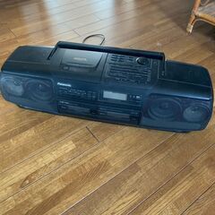 CDカセットデッキ　ダブルカセット ラジオ Panasonic ...