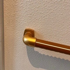 ほぼ未使用品⭐︎介護用手摺り②全長882ミリ　蓄光ディンプル加工　の画像