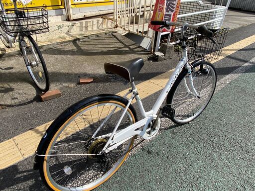 リサイクルショップどりーむ天保山店　No.623　自転車　LEDライト付き！6段ギア付き！