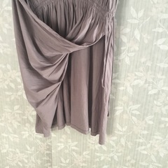 studio  CL I P/スリット付き袖なしワンピースの画像