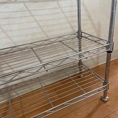 【受取決定】スチールラック 棚 シルバーの画像