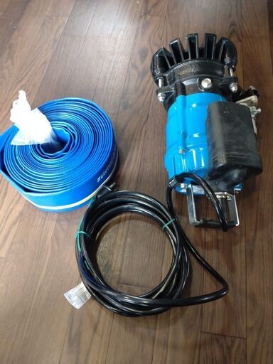 【未使用】ツルミポンプ 自動HSE2.4S ＆ ホース