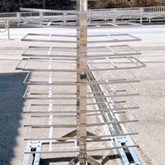 厨房機器カート（パンラック）W900×D540×H1560mm