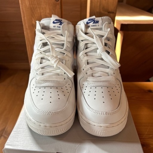 新品未使用 24.0cm NIKE AIR FORCE 1 MID REACT Summit White スニーカー