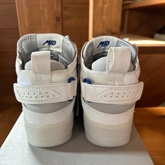 新品未使用 24.0cm NIKE AIR FORCE 1 MID REACT Summit White スニーカーの画像
