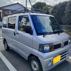 クリッパーバン　軽バン　低走行　車検1年以上あり　商用車　キャン...
