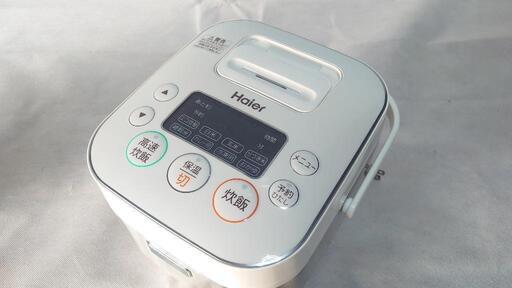 好評完売ありがとう【新品☆未使用品】ハイアール　マイコンジャー炊飯器　【品番　ＪＪ-Ｍ３１Ｄ】２０１８年製　◆最大炊飯容量0.54リットル