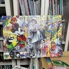 バンクシー壁掛け