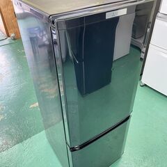 ★三菱★ 2D冷蔵庫 146L 2018年 MR-P15C-B MITSUBISHI 三菱電機 耐熱トップテーブル ノンフロン キッチン家電 福島 郡山市 a