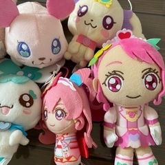 プリキュアセット　ぬいぐるみ　マスコットあげますの画像