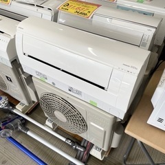 【超美品‼️】日立 2021年製 ~9畳用エアコン ステンレス白くまくん 凍結洗浄 フィルター自動お掃除 100V/2.2kwの画像