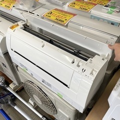 【超美品‼️】日立 2021年製 ~9畳用エアコン ステンレス白くまくん 凍結洗浄 フィルター自動お掃除 100V/2.2kwの画像