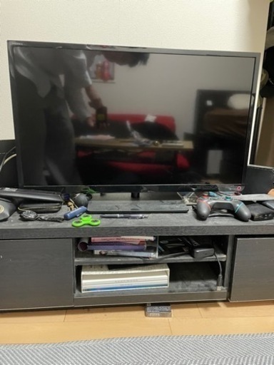 録画機能付きTOSHIBAテレビ　32型　外付けHDつきなので録画予約可能