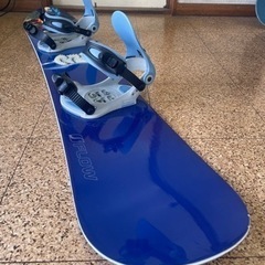 受付終了　FLOWボード＆美品SALOMONバインセット