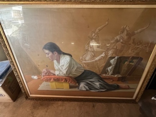 油絵　山名将夫作家