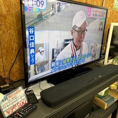 シャープ　2018年式　40型TVです💖　