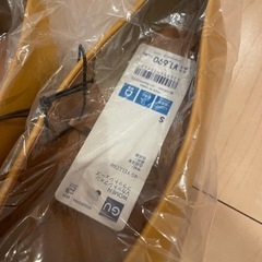 【新品】GUフラットシューズ　マスタードの画像