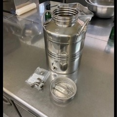 10L ウォータージャグ　オイルサーバー　オイルドラム　止水栓付...