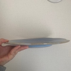 Jars 大皿　フラワーモチーフ　ブルーの画像